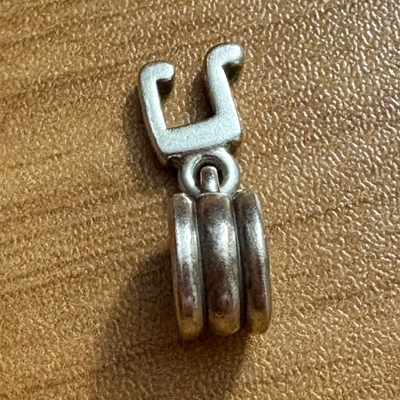 Pandora ALE 925 Retired Sterling Silver Music Note Dangle Charm Pre-Loved - Picture 2 of 5